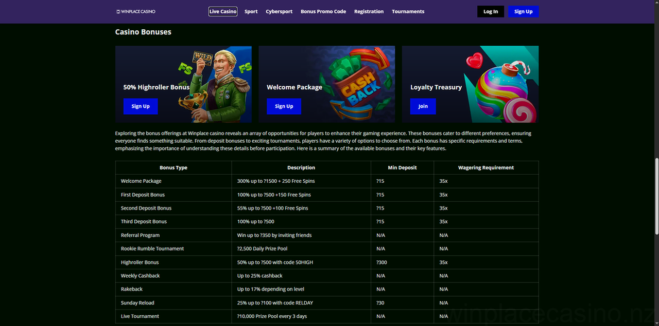 Winplace Casino Casino
